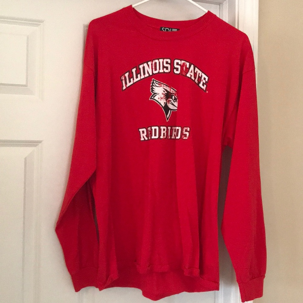 Illinois State University Long Sleeve Tshirt Lg